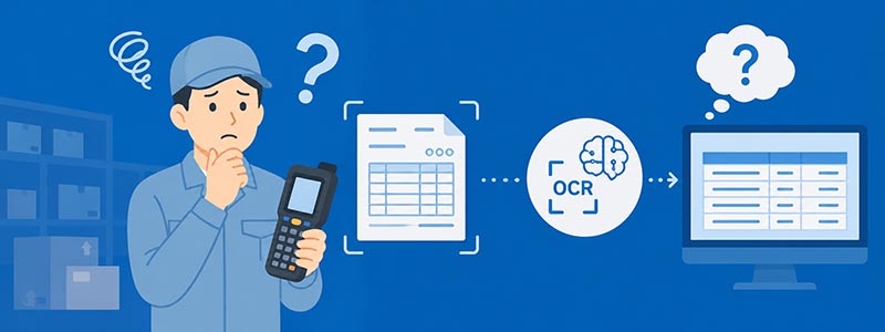 OCR商品は、どこが合っているのか・どこが間違っているのかわからないため売れにくい