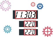 OCR解析中のイラスト