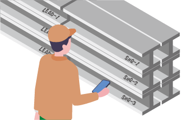 複数の検品仕様に対応しているイラスト