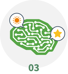 AIをイメージした脳のイラスト